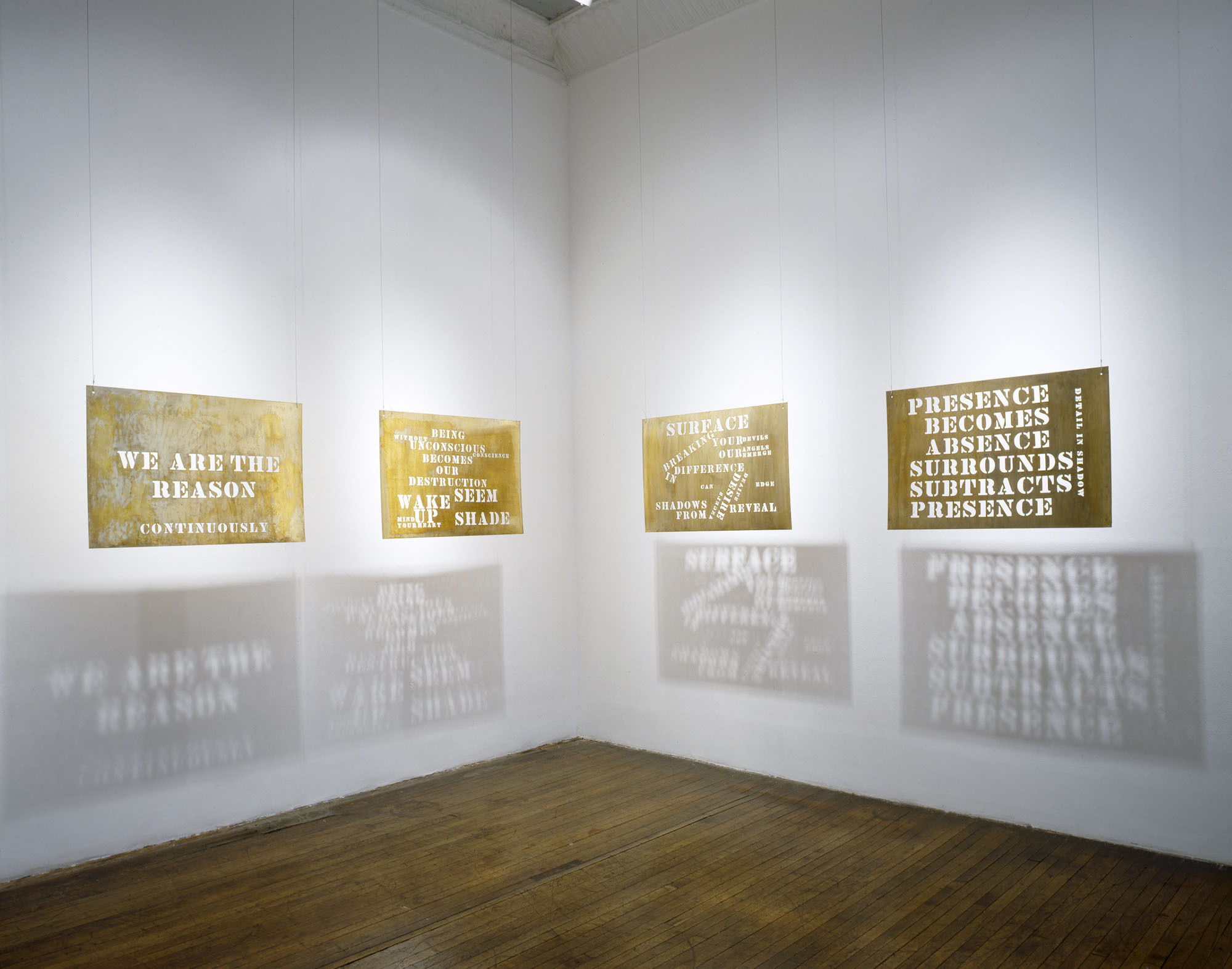 Schlossberg Figure Ground Installation View South Gallery