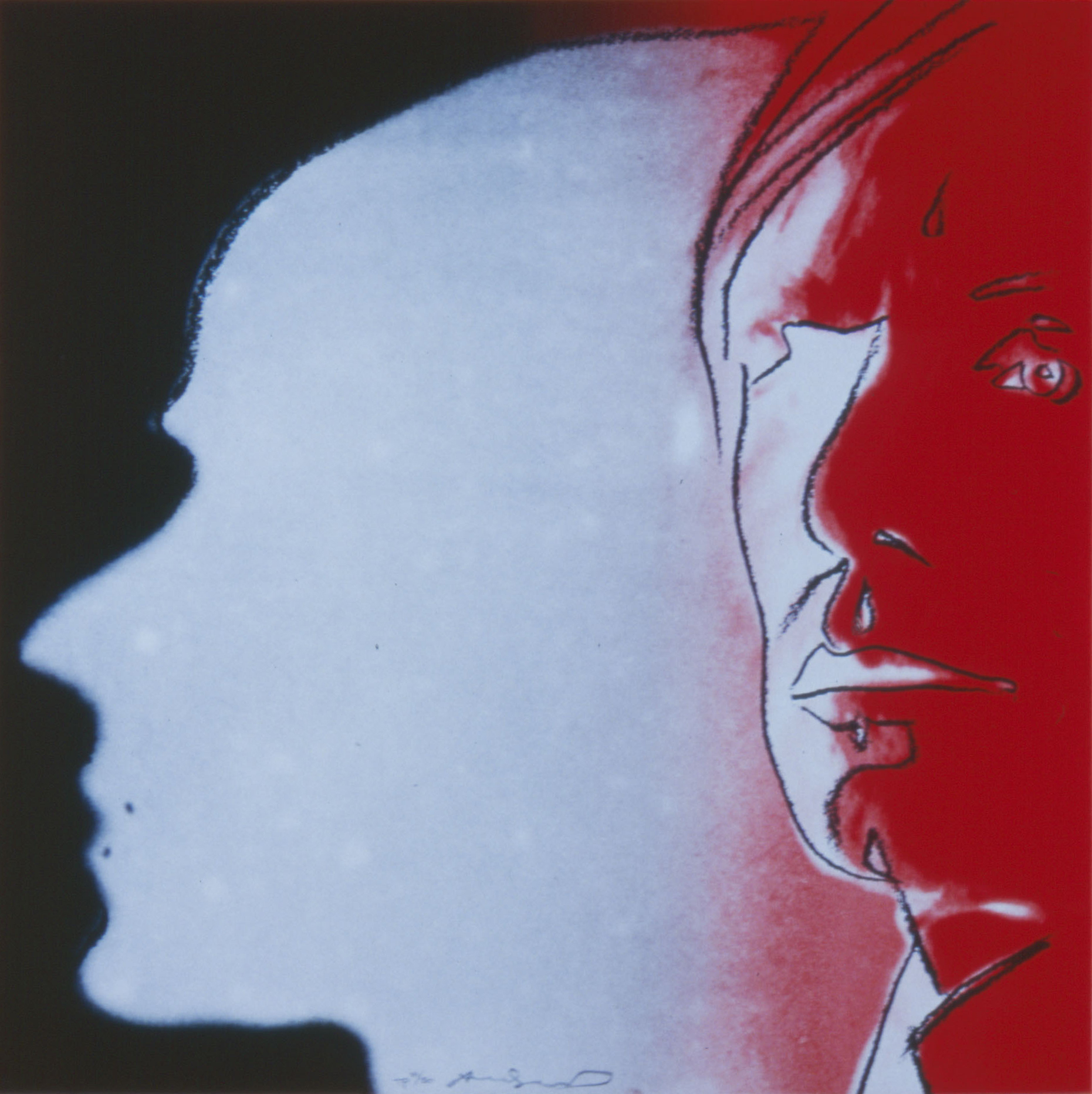 Andy Warhol
"The Shadow", 1981
from the "Myths" portfolio
screenprint
38 x 38 inches
TP 18/30
Courtesy Ronald Feldman Fine Arts, New York
